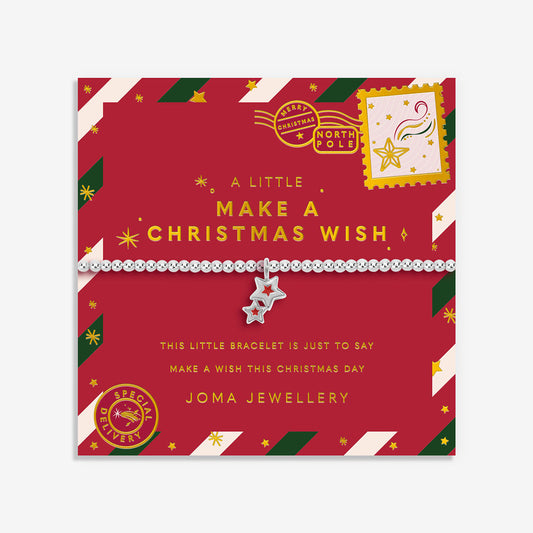 Joma Kids' Christmas A Little Make A Christmas Wish Bracelet