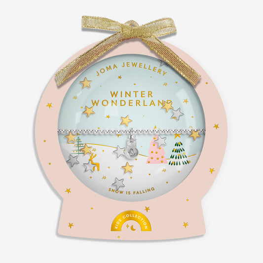Joma Kids' Snowglobe A Little Winter Wonderland Bracelet