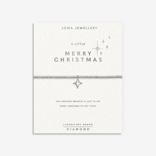 Joma Laboratory Grown Diamond A Little Merry Christmas Bracelet