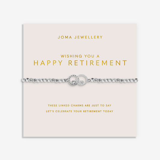 Joma Forever Yours Wishing You A Happy Retirement Bracelet
