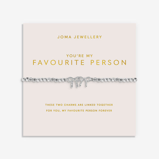 Joma Forever Yours You'Re My Favourite Person Bracelet