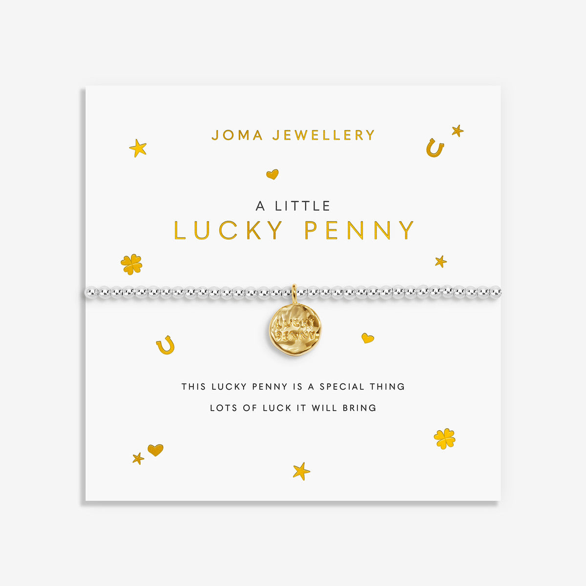 Joma A Little Lucky Penny Bracelet