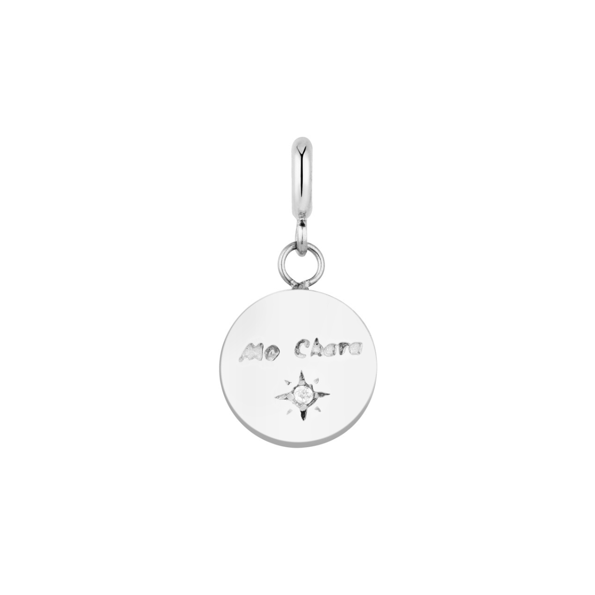 Over & Over Silver Stainless Steel Mo Chara Charm