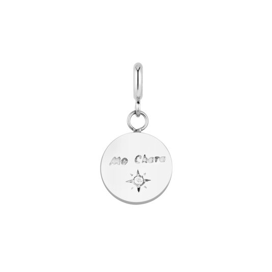 Over & Over Silver Stainless Steel Mo Chara Charm