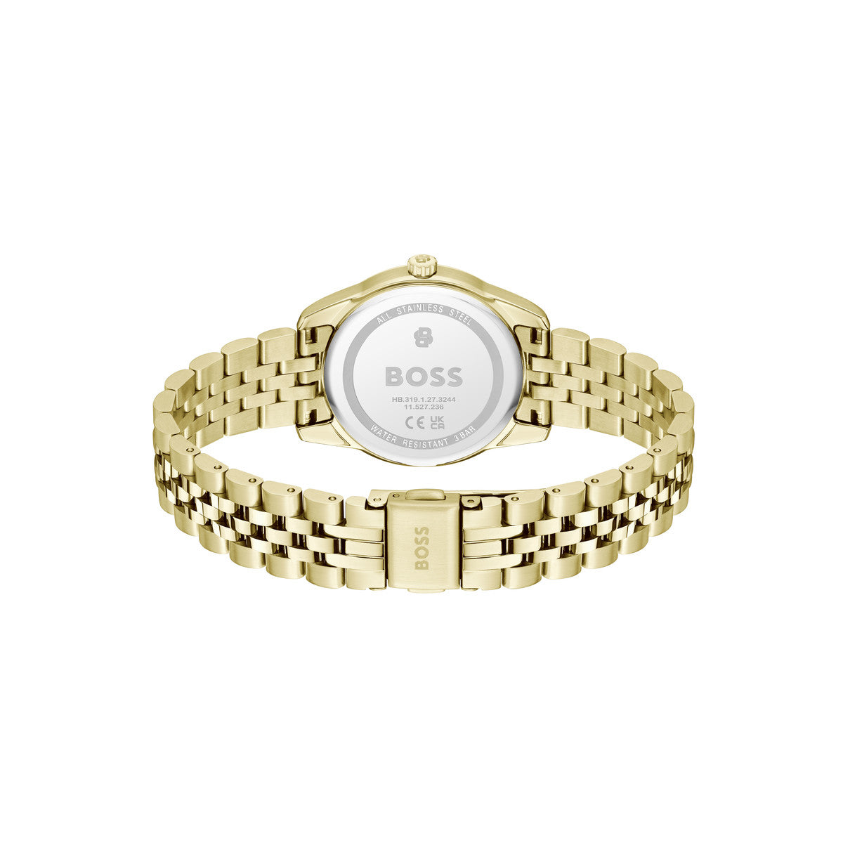 Boss Gold Graceful Precious Green Mother of Pearl Dial Watch