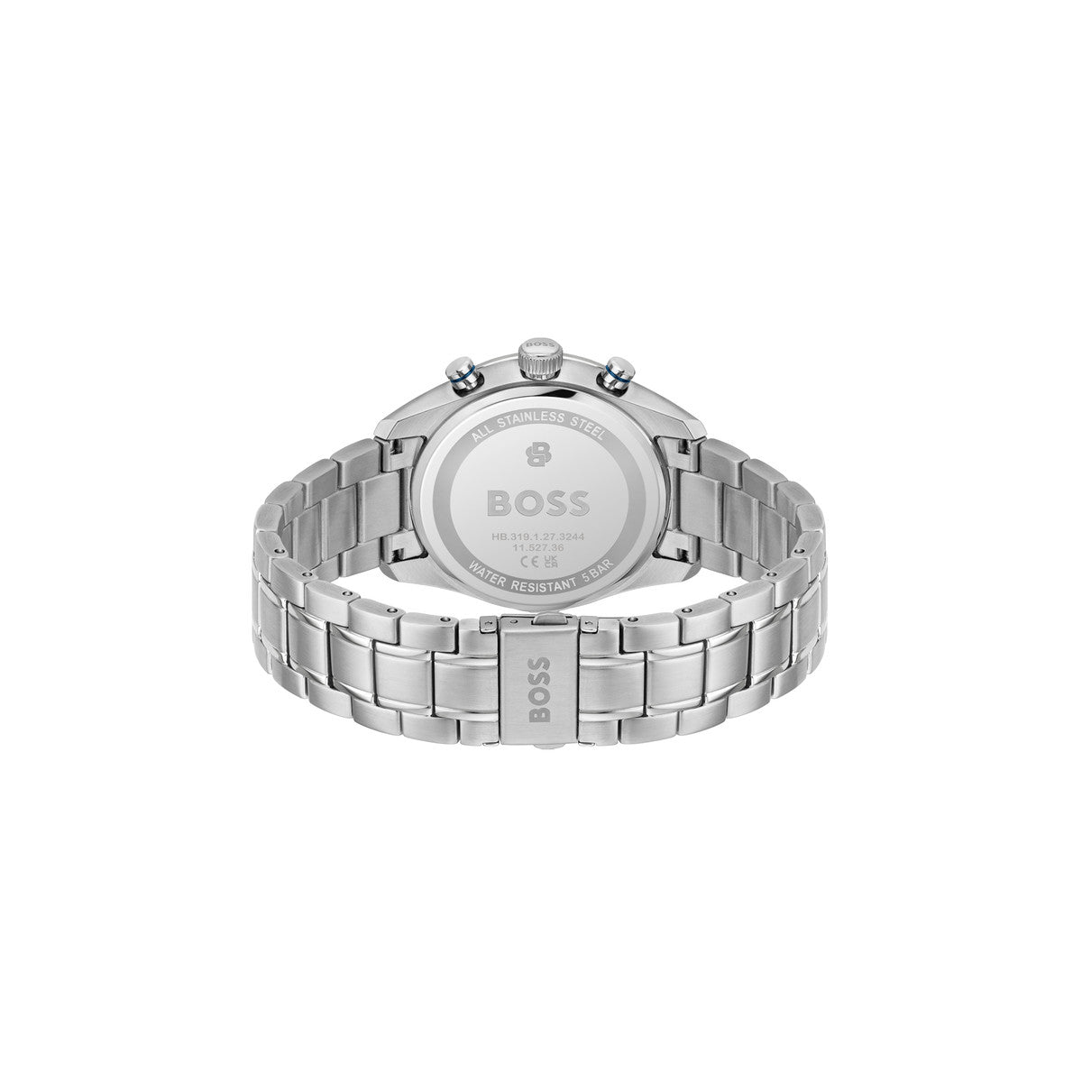 Boss Silver Grand Prix Blue Dial Watch