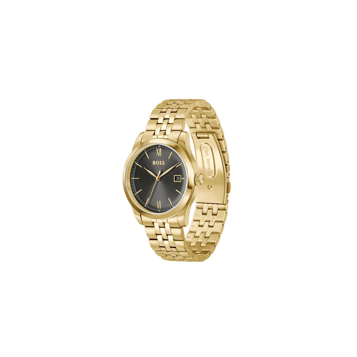 Boss Gold Langford Grey Dial Watch