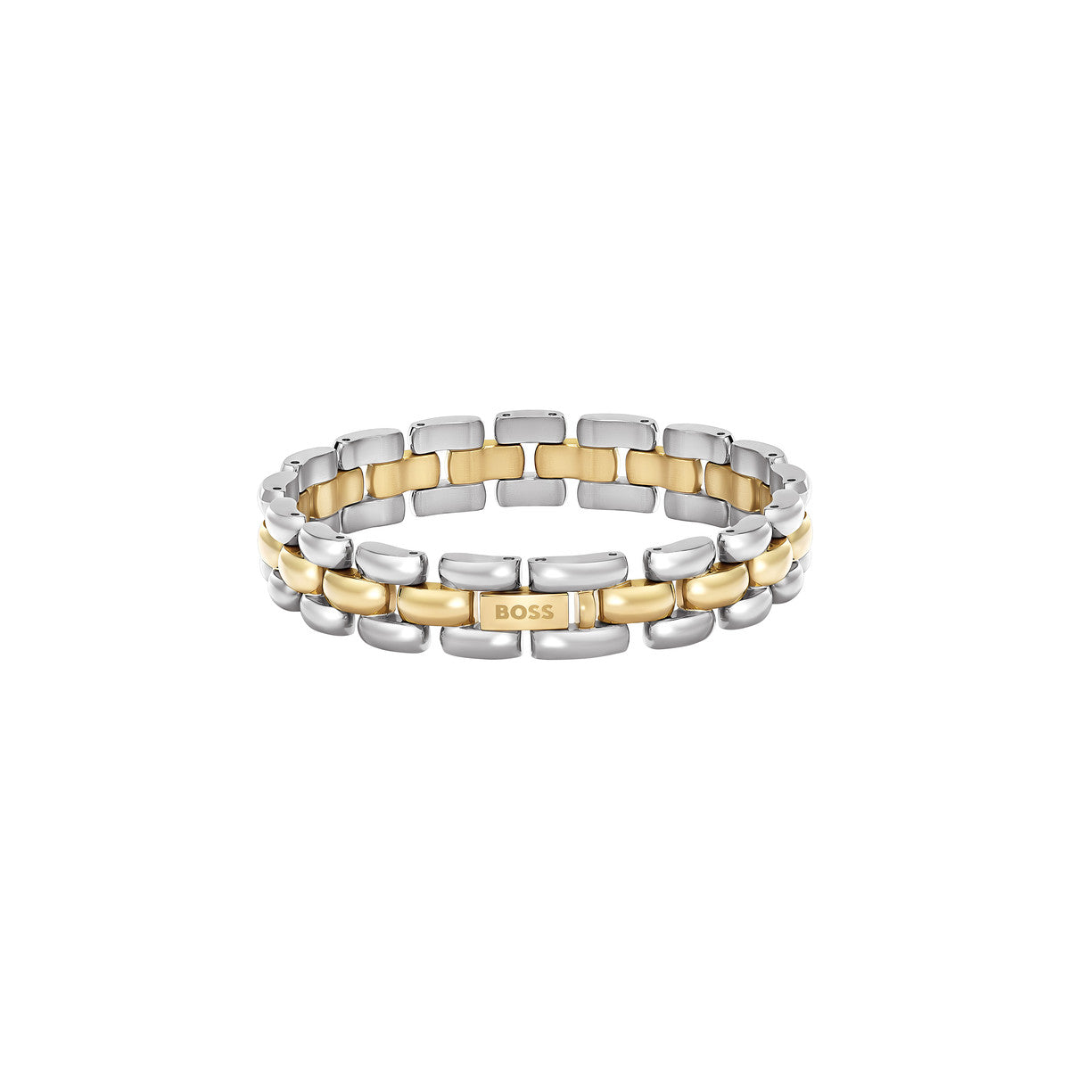Boss Two Toned Violet Linked Bracelet