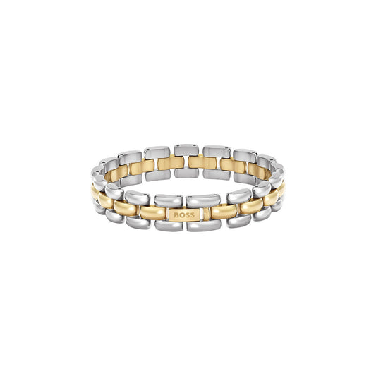 Boss Two Toned Violet Linked Bracelet