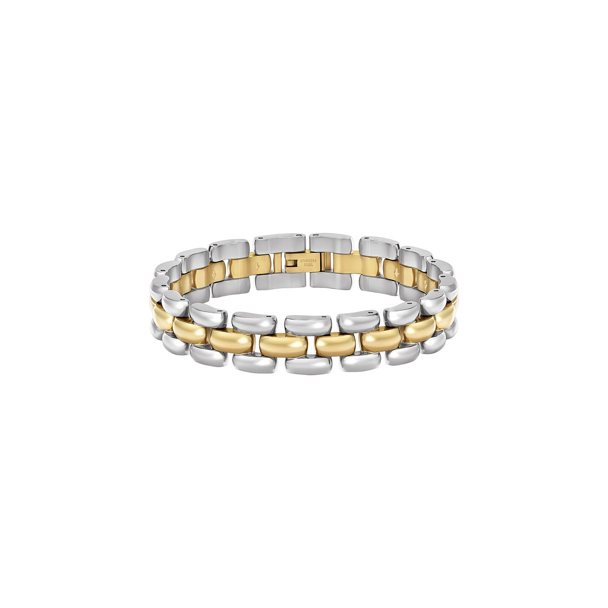 Boss Two Toned Violet Linked Bracelet