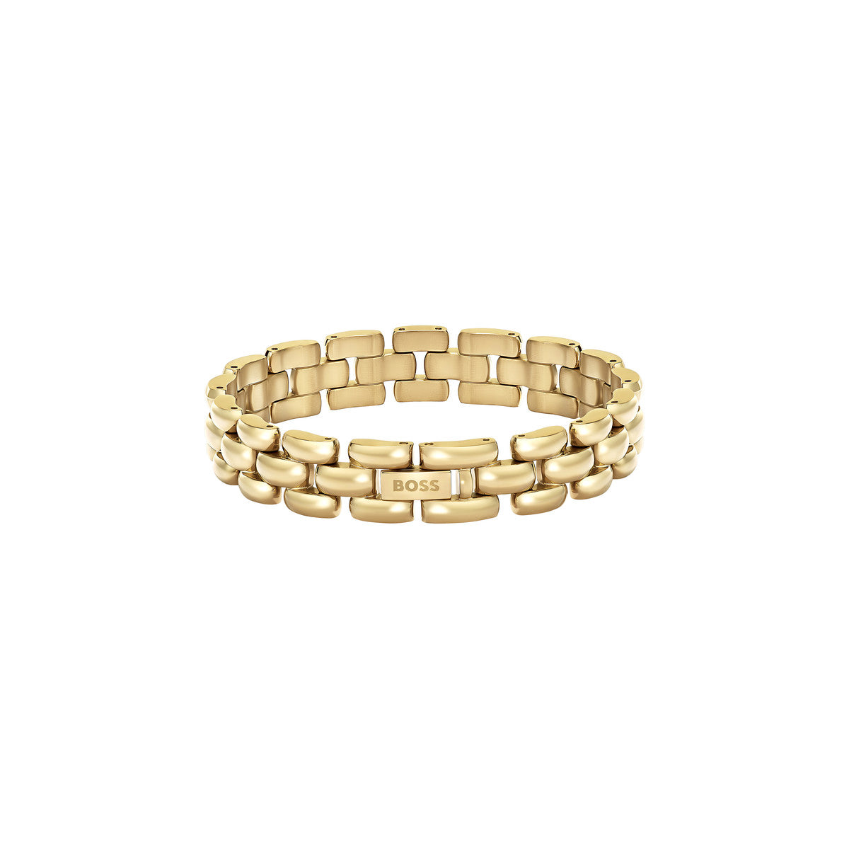 Boss Gold Violet Linked Bracelet