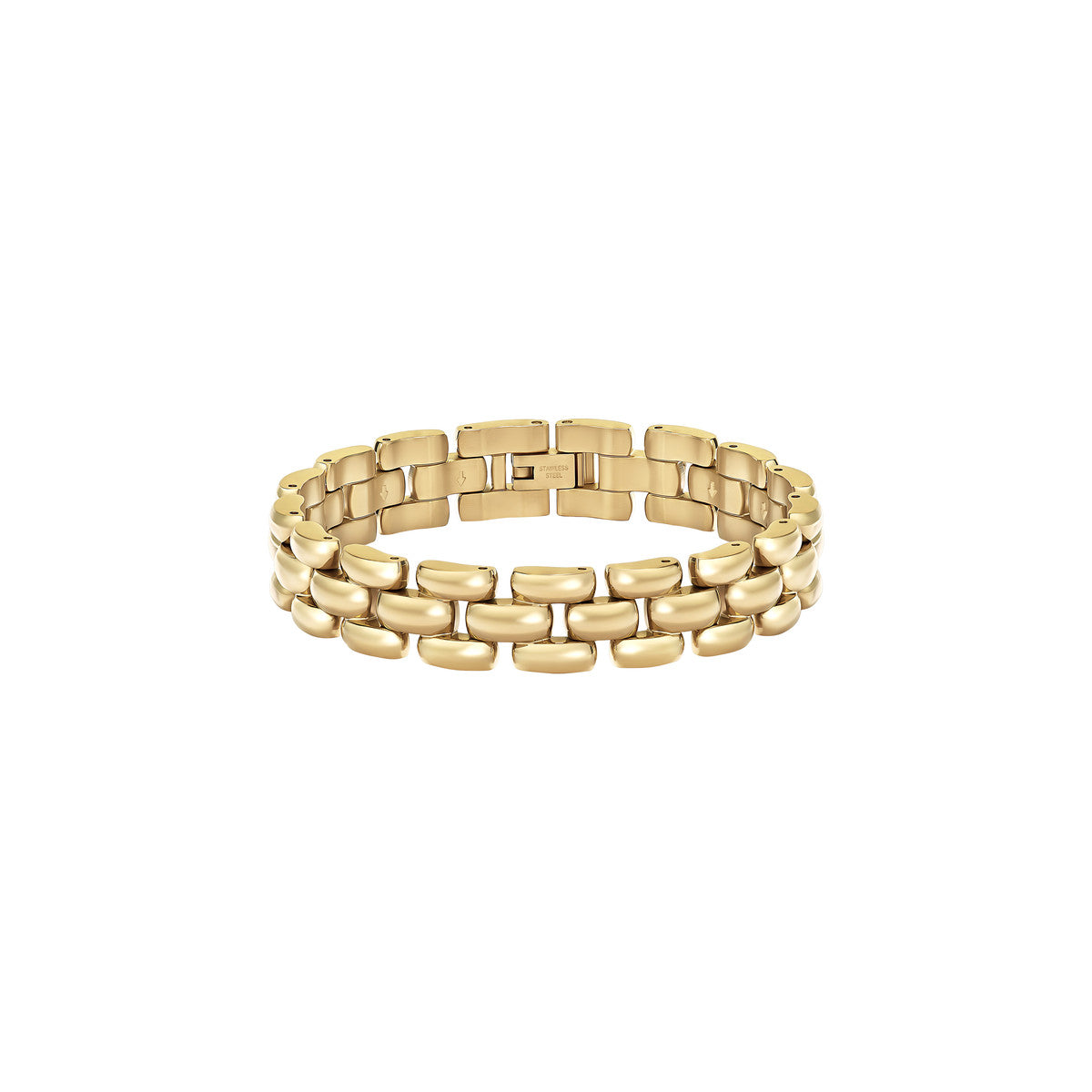 Boss Gold Violet Linked Bracelet