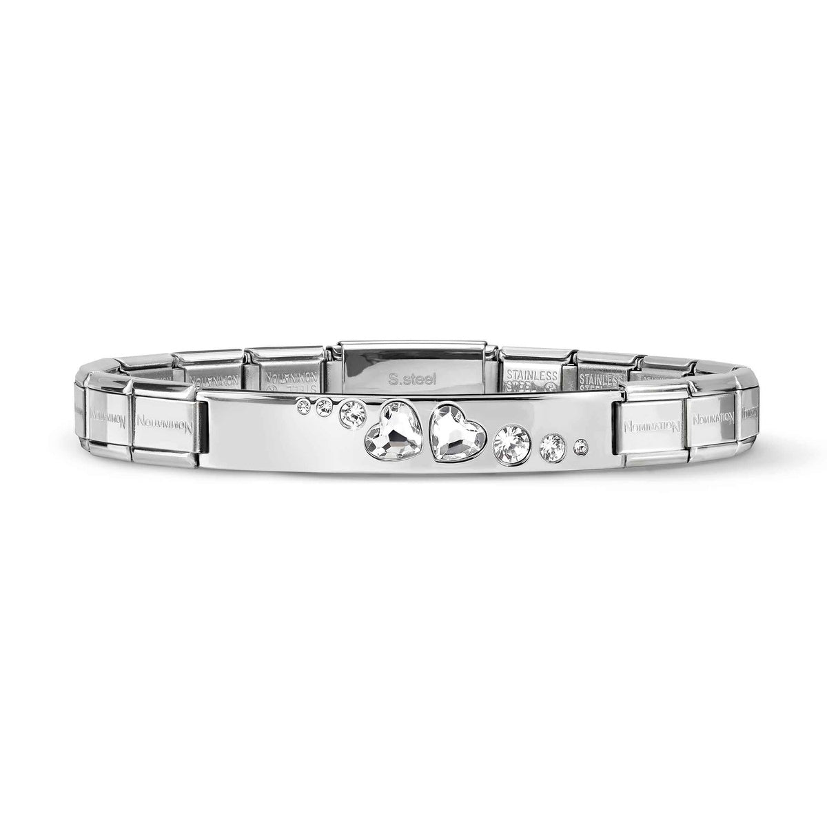 Silver Trendsetter Double Composable Bracelet