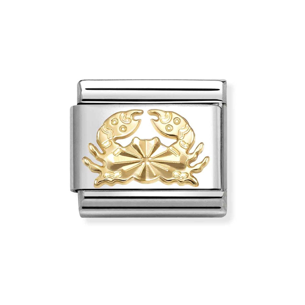 Gold Cancer Star Sign Charm