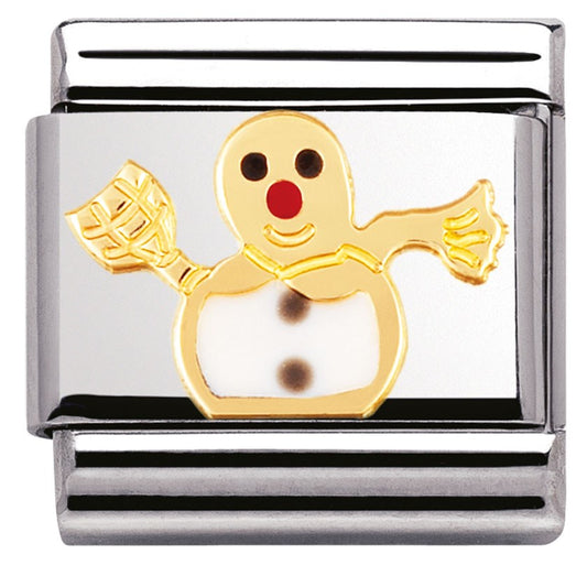 Nomination Snowman Charm