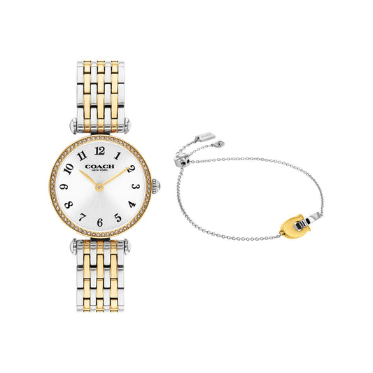 Coach Gold Mix Cary Round Bracelet Gift Set