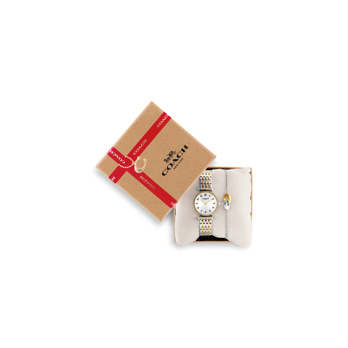 Coach Gold Mix Cary Round Bracelet Gift Set