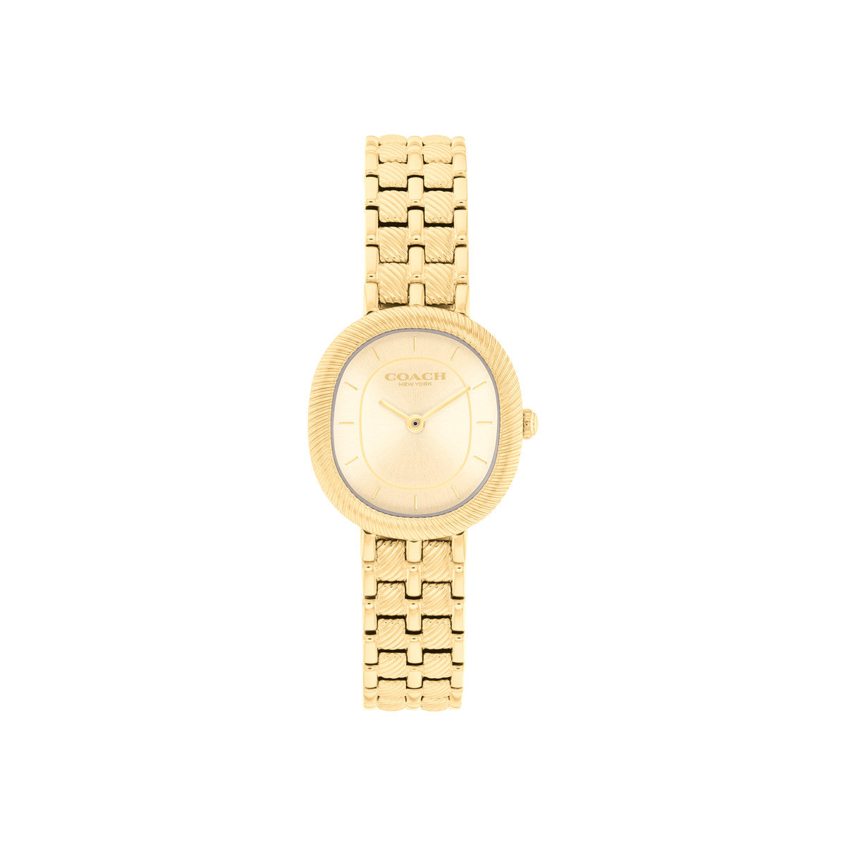 Coach Gold Harlow Rope Bracelet Watch