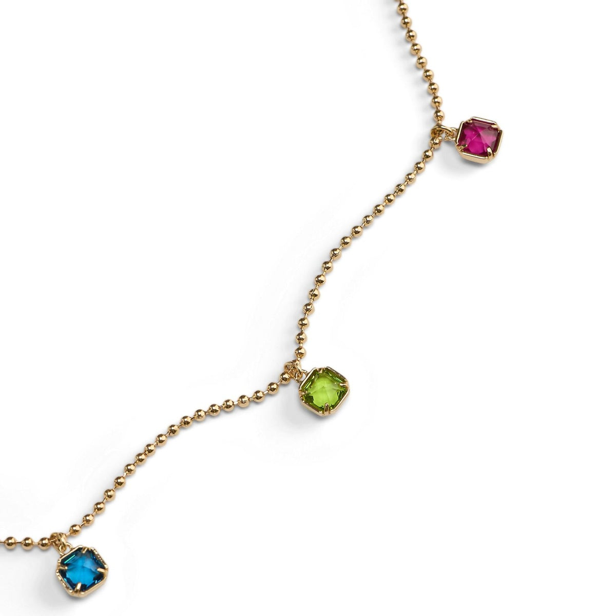 Lauren Ralph Lauren Gold Multi Stone Drop Bracelet