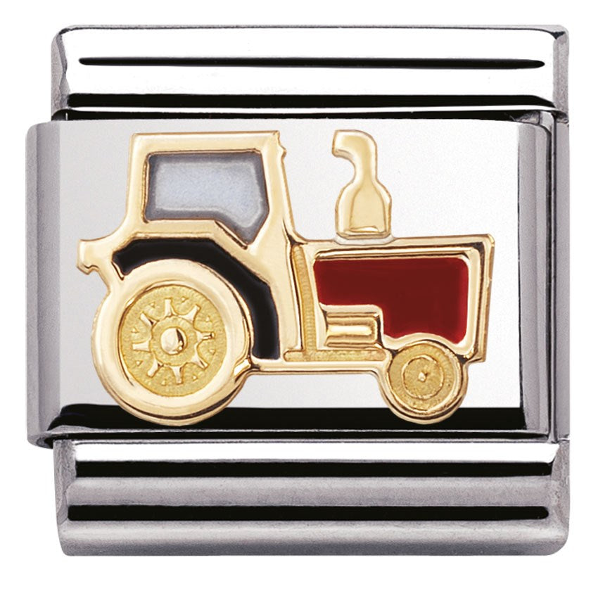 Nomination Tractor Charm