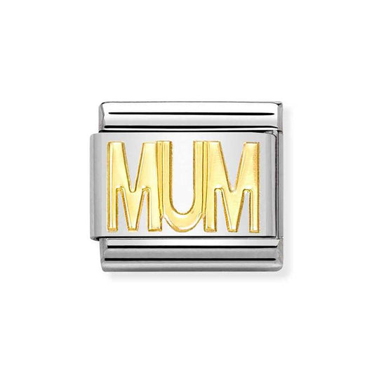 Nomination Gold Mum Charm