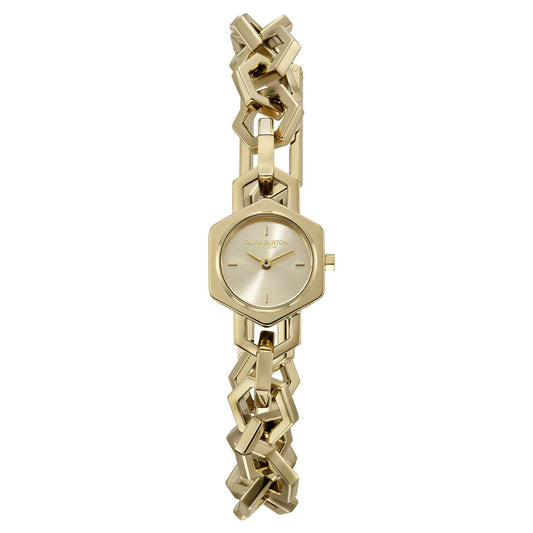 Olivia Burton Gold Hex Link Bracelet Mini Match