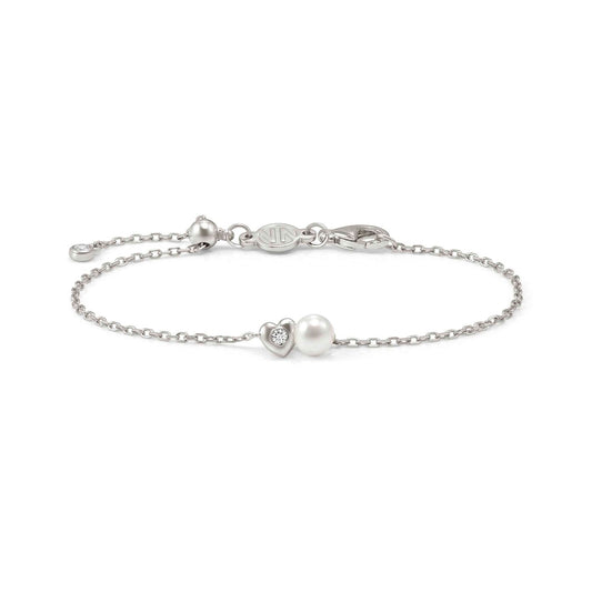 Nomination Silver Precious Moves Heart Charm Bracelet
