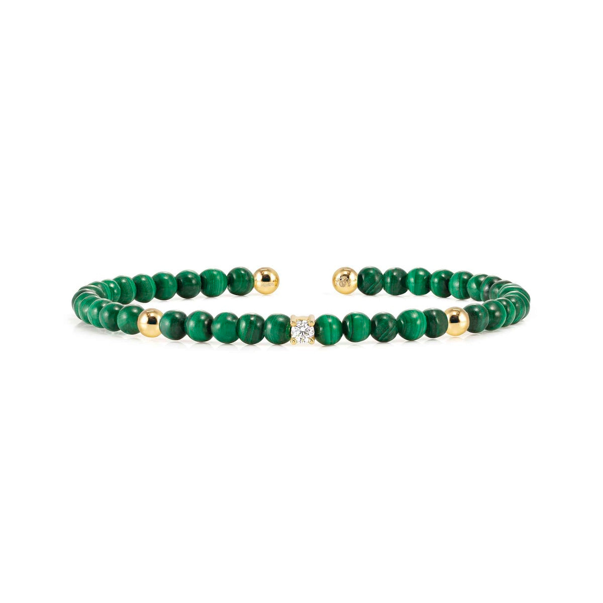 Gold Siren Dream Malachite Bracelet