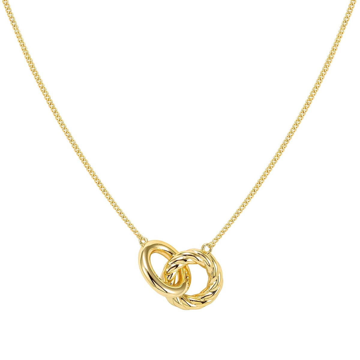 Nomination Gold Siren Dream Double Ring Necklace
