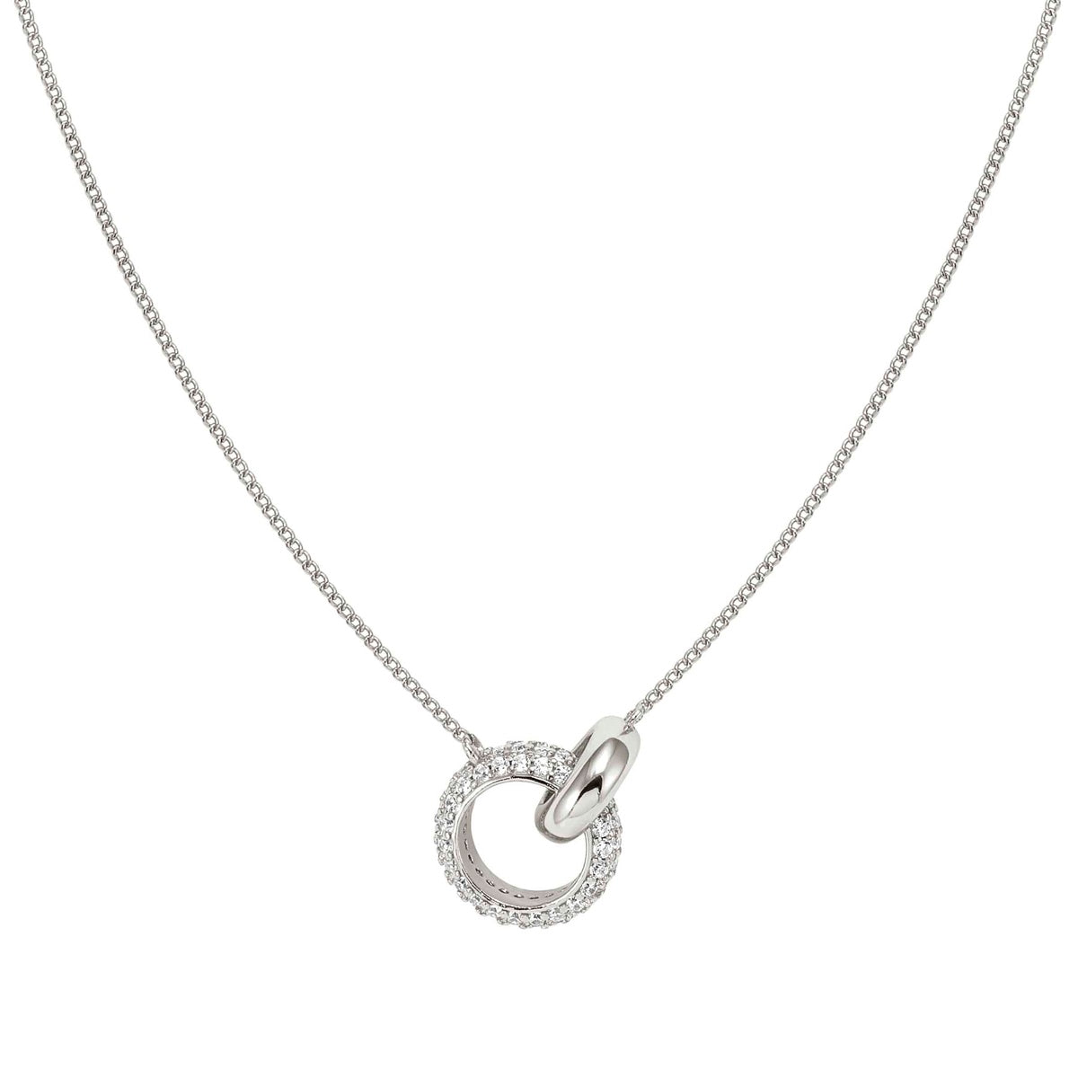Nomination Silver Siren Dream Pavé Ring Necklace
