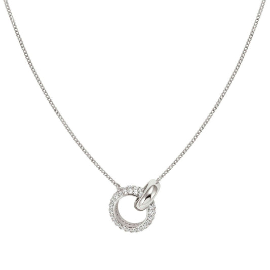Nomination Silver Siren Dream Pavé Ring Necklace