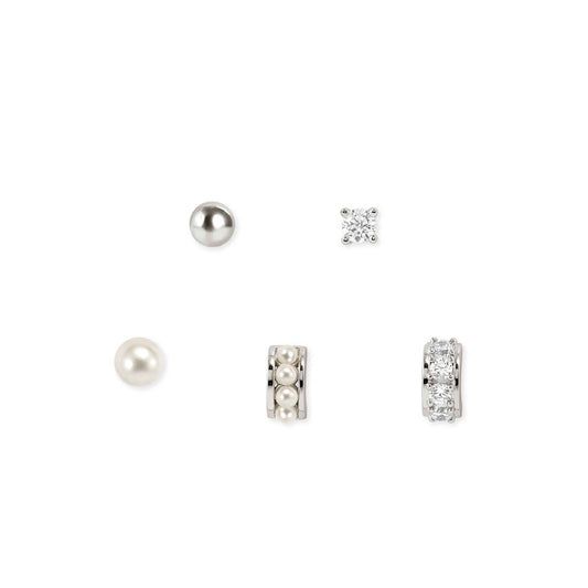 Nomination Silver Siren Dream Mixed Stud Earrings