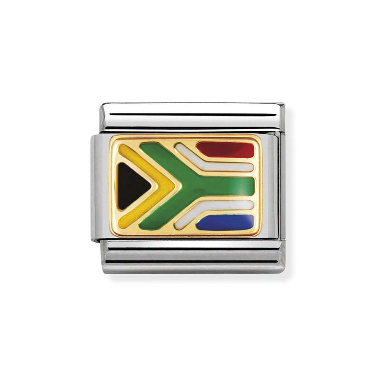 Nomination South Africa Flag Charm