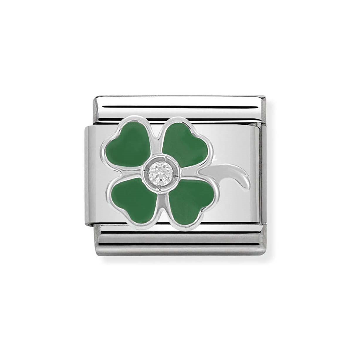 Nomination Green Clover Charm