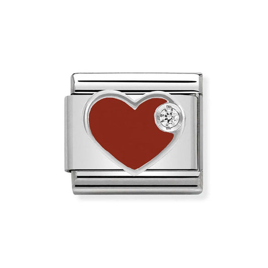 Nomination Red Heart Charm