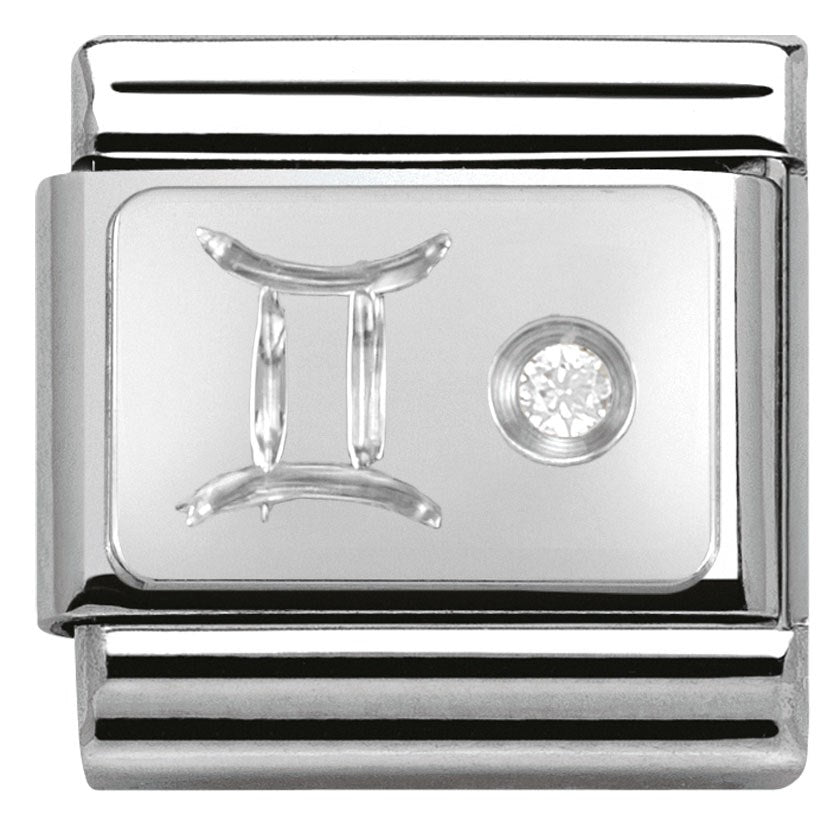 Nomination Gemini Zodiac Charm