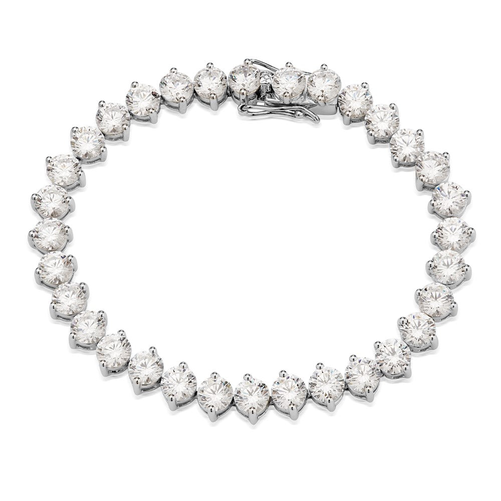 Argento Cubic Zirconia Tennis Bracelet