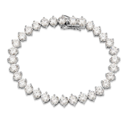 Argento Cubic Zirconia Tennis Bracelet