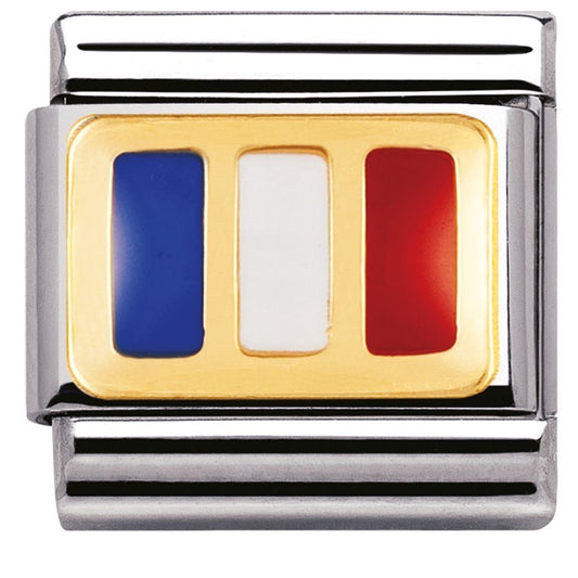 Nomination  France Flag Charm