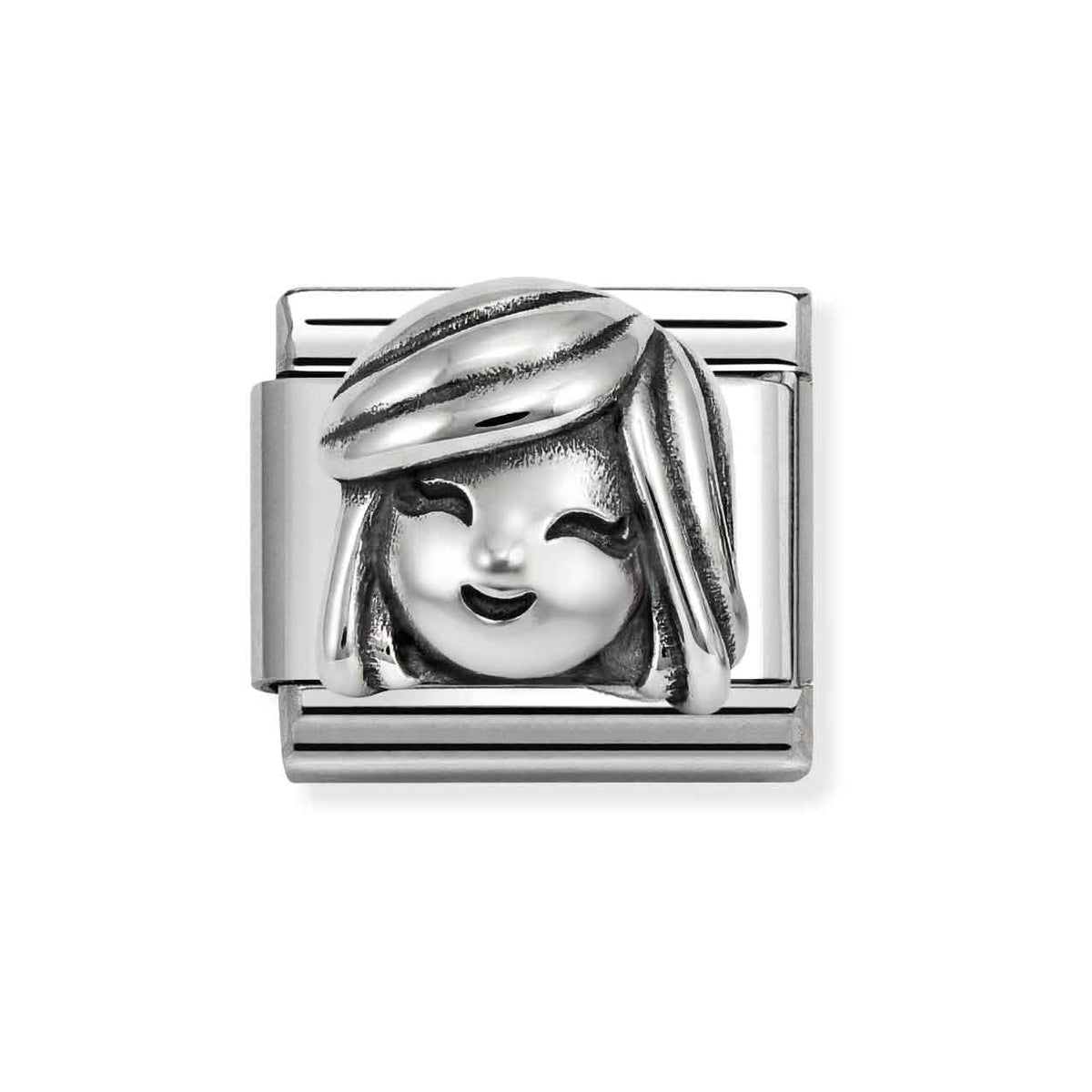 Silver 3D Mum Charm