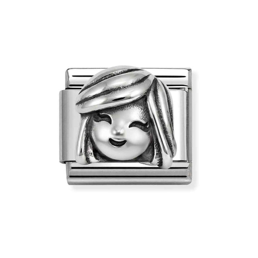 Silver 3D Mum Charm