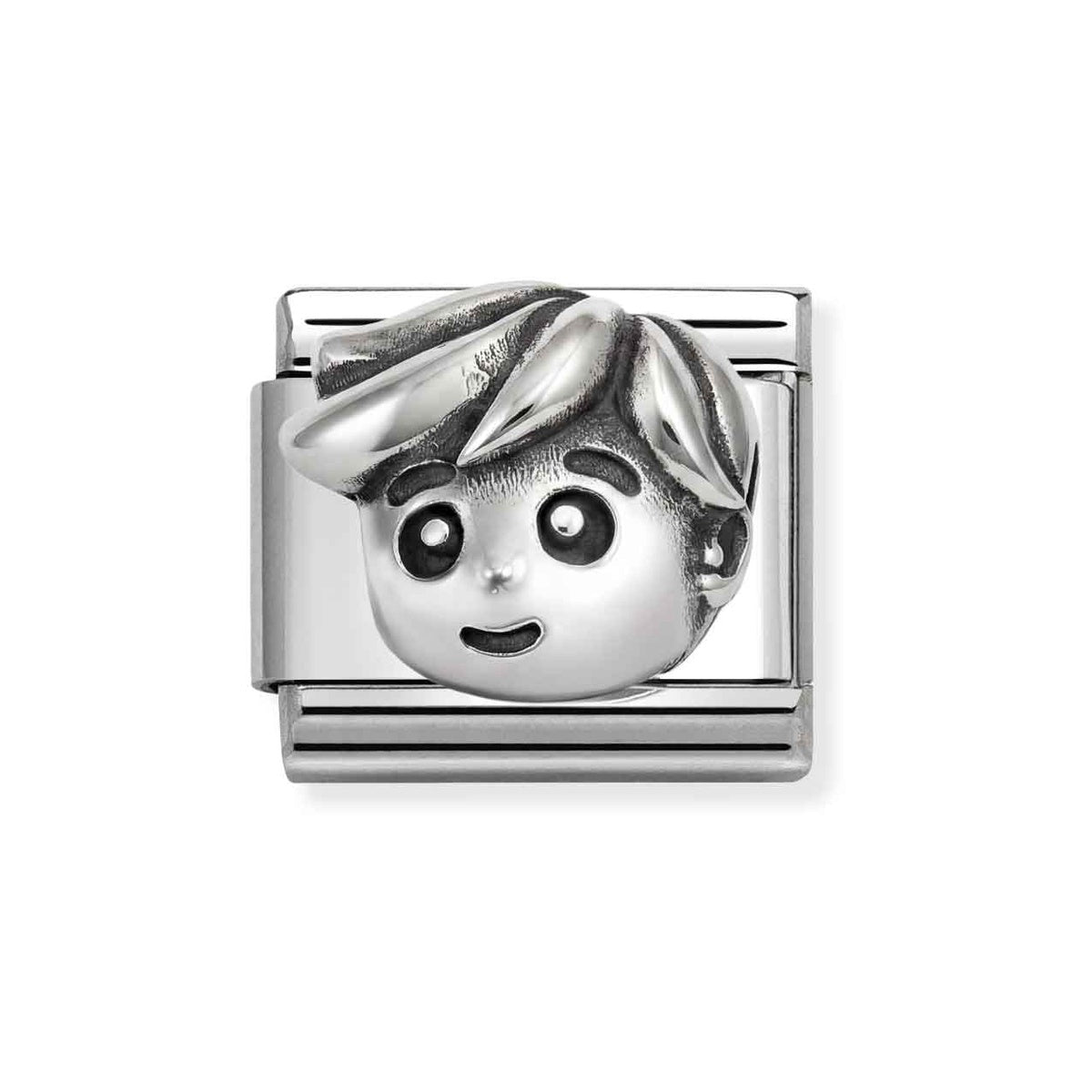 Silver 3D Dad Charm
