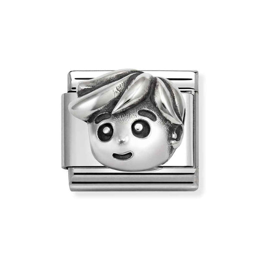 Silver 3D Dad Charm