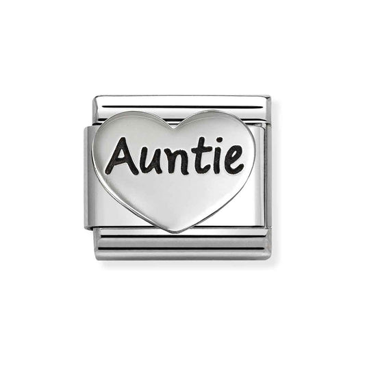 Silver Auntie Charm