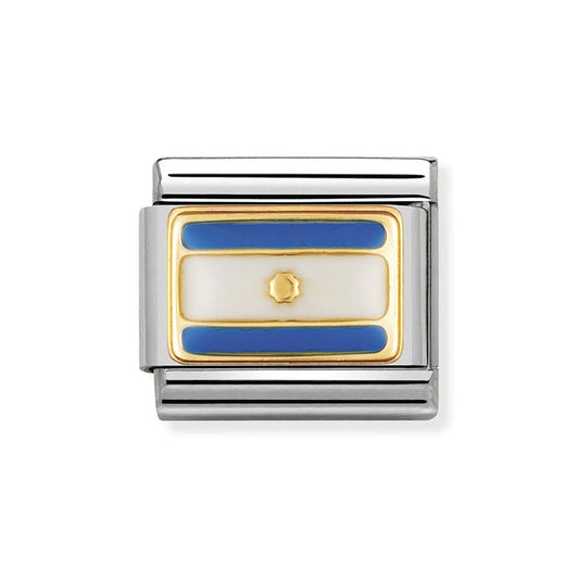 Nomination Argentina Flag Charm