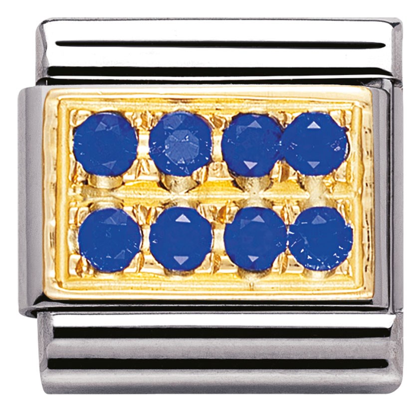 Nomination Charm Pavecz Blue
