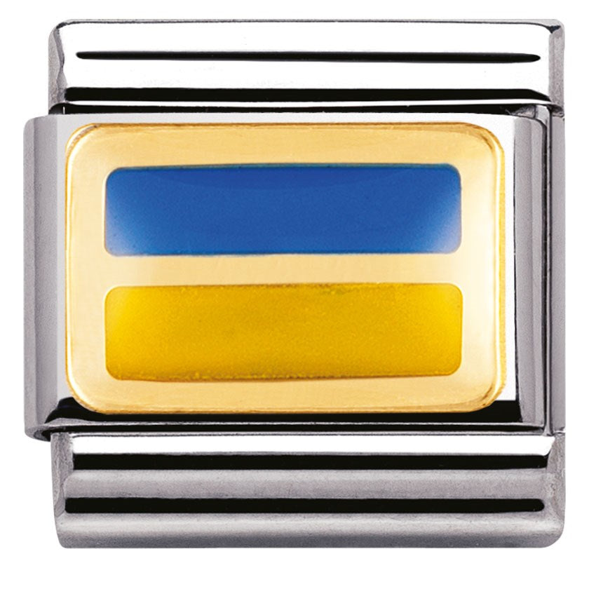 Nomination Charm Flag Ukraine