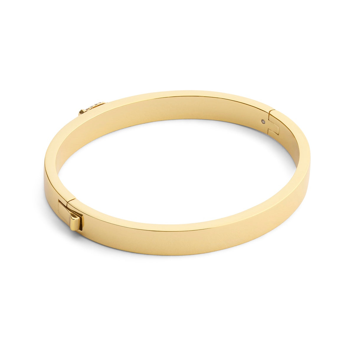 Coach Gold One Coach Pavé C Bangle