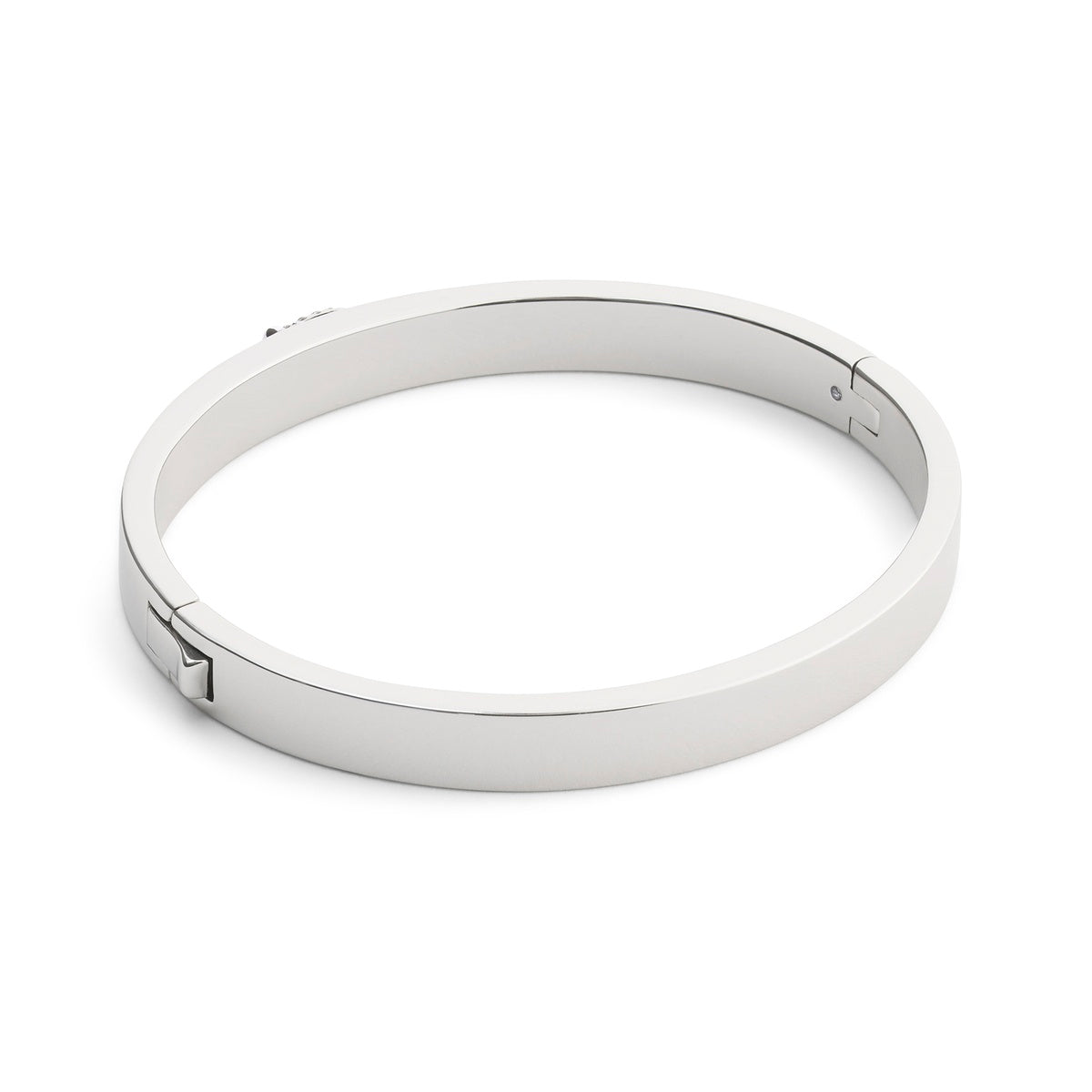 Coach Silver One Coach Pavé C Bangle