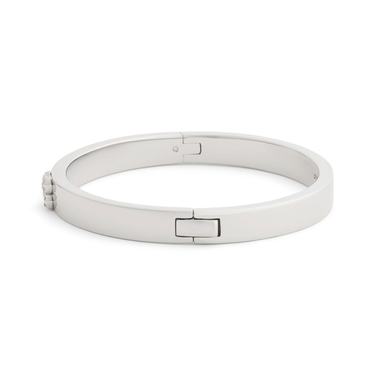 Coach Silver One Coach Pavé C Bangle